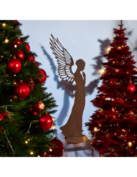 Engelfiguren kaufen und Engel Bastel-Ideen Engelfigur Santine Höhe 55 cm - anmutiger Engel mit betenden Händen 
Höhe 55 cm
Bre