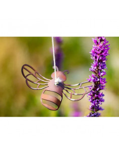 Start Hummel zum Hängen - Höhe 10 cm Hol dir die Hummel Metall Deko zum Hängen und bringe einen süßen Akzent in deinen Garten! M 2