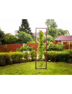 Start Rankhilfe Abstrakt - Höhe 180 cm Hol dir die einzigartige Rankhilfe Abstrakt von Metallmichl! Mit 180 cm Höhe und 49 cm Br 2
