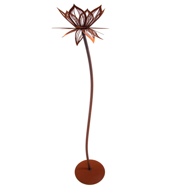 Start Lotusstönder Höhe 124 cm , drm 36 cm Größe 1 
Höhe 124 cm
durchmesser
inkl . Glas
