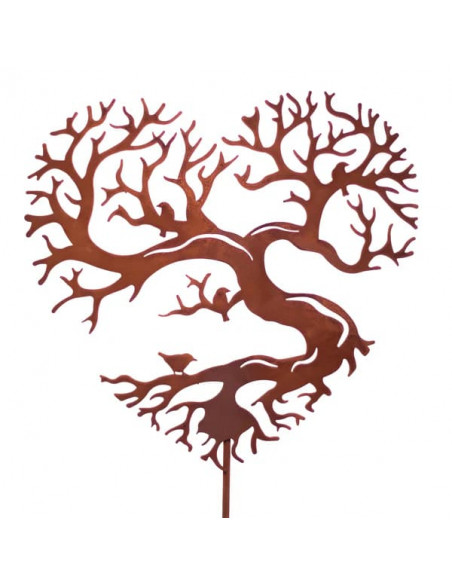 Start Gartenstab Herzbaum auf 100 cm Stab - Höhe 30 cm 
Höhe 30 cm
Breite 32 cm
auf 100 cm Stab
