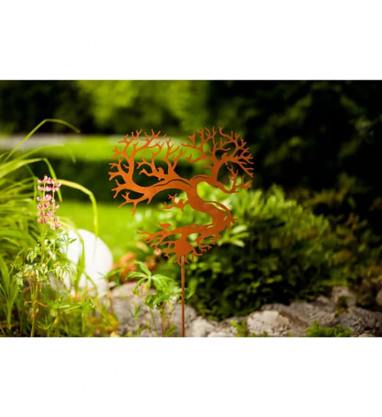 Start Gartenstab Herzbaum auf 100 cm Stab - Höhe 30 cm 
Höhe 30 cm
Breite 32 cm
auf 100 cm Stab
