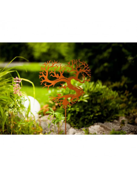 Start Gartenstab Herzbaum auf 100 cm Stab - Höhe 30 cm 
Höhe 30 cm
Breite 32 cm
auf 100 cm Stab
