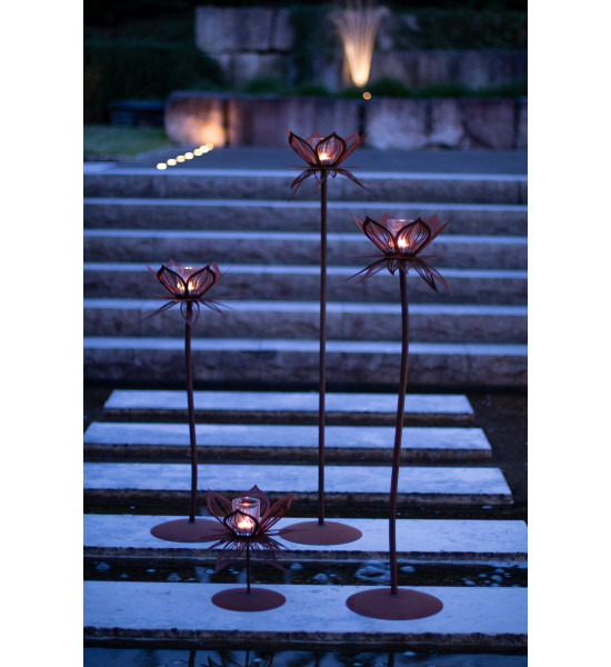 Start Deko Lotusständer , Größe L - Höhe 104 cm - Ø 36 cm 