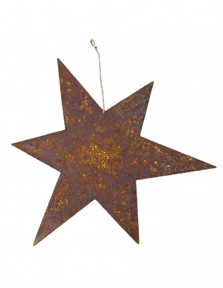 Start L - EdelrostStern - Breite  50 cm - zum Hängen 
Höhe 50 cm
Breite 50 cm
Zum Hängen
