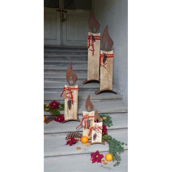 Weihnachtsdeko für den Eingangsbereich