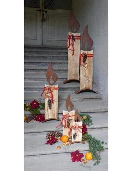 Weihnachtsdeko für den Eingangsbereich