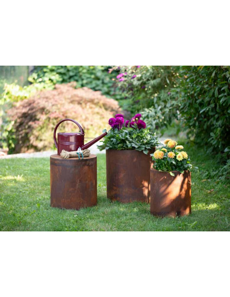 Pflanzgefäße + Schalen + Kronen Pflanztopf mit Rand - groß - Höhe 40 cm - Ø 27 cm Tolle Pflanzmöglichkeit für Deine Blumen im Ga Pflanzgefäße + Schalen + Kronen Pflanztopf mit Rand - groß - Höhe 40 cm - Ø 27 cm Tolle Pflanzmöglichkeit für Deine Blumen im Ga