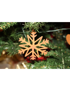 Weihnachtsbaumschmuck und Christbaumschmuck Christbaumschmuck Flocke 3 -filigran - 3er SET 
Diese Metall Schneeflocke mit filig 2