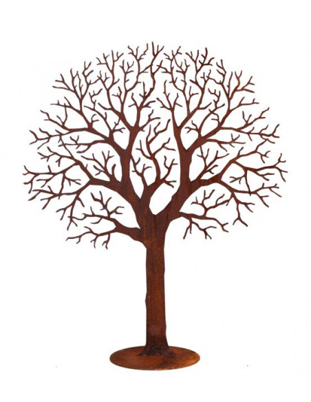 Ginkgo Lebensbaum Wunschbaum - Filigraner Deko Baum aus Edelrost - Höhe 70 cm Entstanden ist dieser Baum aus Idee für eine Hochz