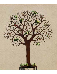 Ginkgo Lebensbaum Wunschbaum - Filigraner Deko Baum aus Edelrost - Höhe 70 cm Entstanden ist dieser Baum aus Idee für eine Hochz 2