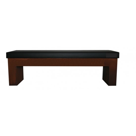 Katalogartikel Loungebank -Relax- mit Kunstlederbezug Bank wird mit Owatrolöl (Schutzlack) behandelt,
L 140cm, H 45cm, B 35cm
