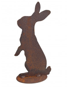 Start Hase - auf Platte - Stehende - Höhe 23 cm