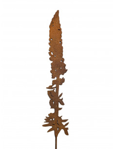 Gartenstecker Edelrost Gartenstecker Lupine - Höhe 100 cm Der Edelrost Gartenstecker Lupine  ist ein wunderschönes Gartendeko Ac
