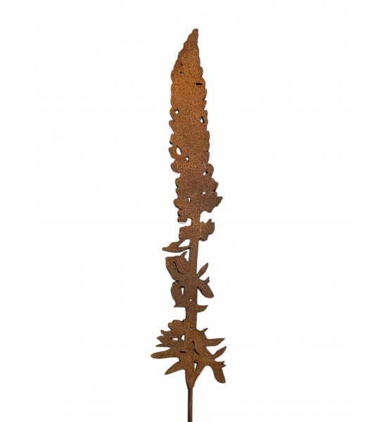 Gartenstecker Edelrost Gartenstecker Lupine - Höhe 100 cm Der Edelrost Gartenstecker Lupine  ist ein wunderschönes Gartendeko Ac