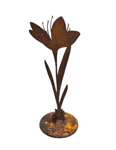 Frühlingsdeko Edelrost - Krokus auf Platte - Höhe 15 cm 
Höhe 15 cm
 Frühlingsdeko Edelrost - Krokus auf Platte - Höhe 15 cm 
Höhe 15 cm