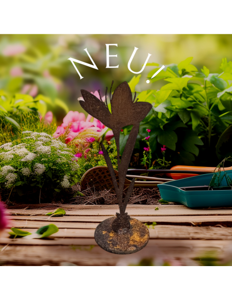 Frühlingsdeko Edelrost - Krokus auf Platte - Höhe 15 cm 
Höhe 15 cm
 Frühlingsdeko Edelrost - Krokus auf Platte - Höhe 15 cm 
Höhe 15 cm
