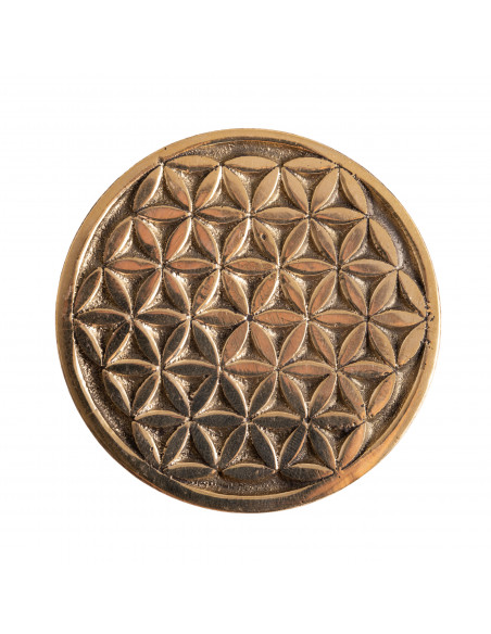 Blume des Lebens Messing Münze Blume des Lebens Ø 5,5 cm Magische Münze Lebensblume
Erzeugt ein hohes Schwingungsfeld und setzt