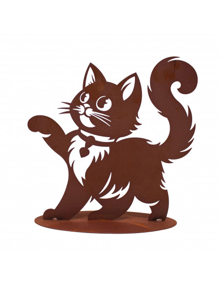 Katze Bella - auf Platte - Breite 35 cm Höhe 35 cm
Breite 35 cm