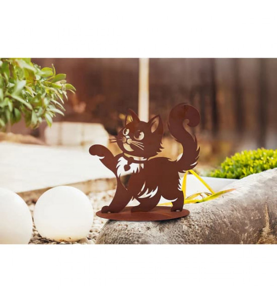 Katze Bella - auf Platte - Breite 35 cm Höhe 35 cm
Breite 35 cm