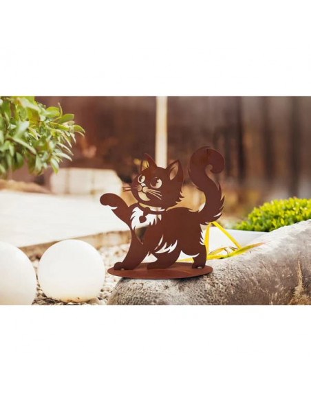 Katze Bella - auf Platte - Breite 35 cm Höhe 35 cm
Breite 35 cm