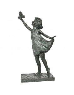 Start Mädchen m. Schmetterling schwarz - Höhe 48 cm 
Länge 16 cm
Breite 13 cm
Höhe 48 cm
