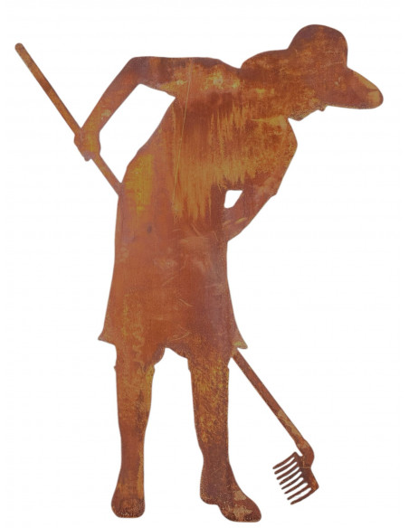 Gärtner Figur Gärtnerin Figur - Flora - mit Rechen - Höhe 175 cm Die lebensgroße Gärtnerin Figur Flora ist die weibliche Ergänzu