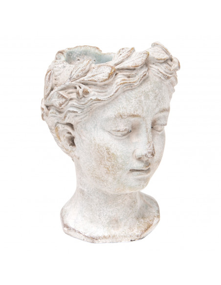 Keramik Pflanztopf italienische Büste aus Keramik klein - Höhe 21,5 cm Pflanztopf Büste aus Keramik klein

Maße Pflanzgefäß 16