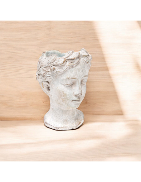 Keramik Pflanztopf italienische Büste aus Keramik klein - Höhe 21,5 cm Pflanztopf Büste aus Keramik klein

Maße Pflanzgefäß 16