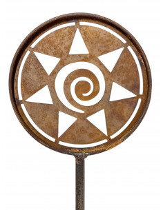 Start Gartenstecker Sonnensymbol - Ø 17 - 160 cm hoch 
Höhe 160 cm
Ø 17 cm

