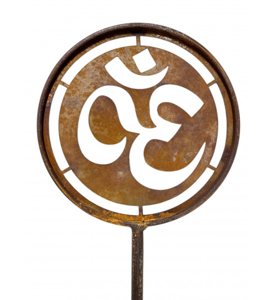 Gartenstecker Gartenstecker  OM-Symbol - Ø 17 - 160 cm hoch 
Höhe 160 cm
Ø 17 cm

Das Bild zeigt einen wunderschönen Gartens
