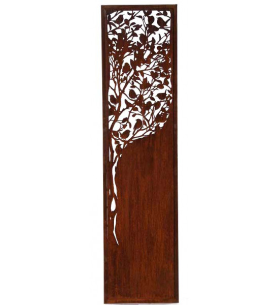 Start Sichtschutzwand Schmal  - Vogelversteck - 200 cm hoch 50 cm Breit 
