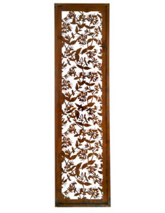 Start Sichtschutzwand schmal mit Geißblatt Muster 200 cm hoch 50 cm breit - Blumenwand 
Höhe 200 cm
Breite 50 cm 2