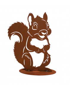 Eichhörnchen Backenhörnchen Chipsie - 32 cm hoch 
Höhe: 32 cm
Breite: 24 cm
Chipsie, das flinke Backenhörnchen
Hoch im W 2