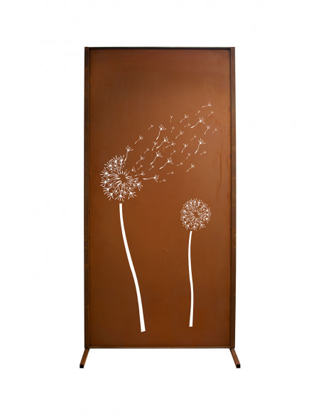 Sichtschutz 2m hoch - 200 cm Sichtschutzzaun Elemente Sichtschutzwand Pusteblume 200 cm hoch - moderne Variante Materialstärke:  Sichtschutz 2m hoch - 200 cm Sichtschutzzaun Elemente Sichtschutzwand Pusteblume 200 cm hoch - moderne Variante Materialstärke: