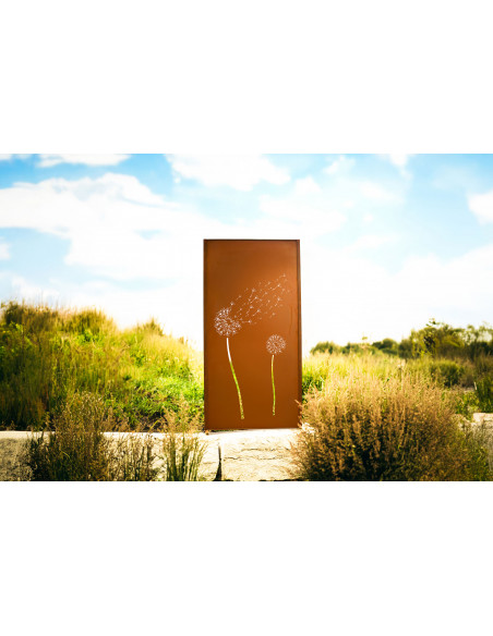 Sichtschutz 2m hoch - 200 cm Sichtschutzzaun Elemente Sichtschutzwand Pusteblume 200 cm hoch - moderne Variante Materialstärke:  Sichtschutz 2m hoch - 200 cm Sichtschutzzaun Elemente Sichtschutzwand Pusteblume 200 cm hoch - moderne Variante Materialstärke: