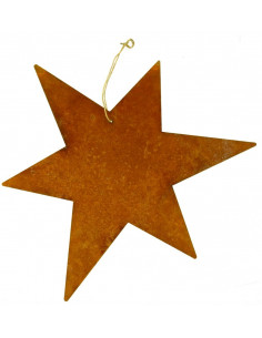 Sterne - Weihnachtstern Deko Großer Edelrost Stern - Breite  50 cm - zum Hängen 
Höhe 50 cm
Breite 50 cm
Zum Hängen