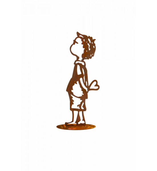 Start Kinder Figur Junge - Paul mit Herz - 35 x 15 cm 