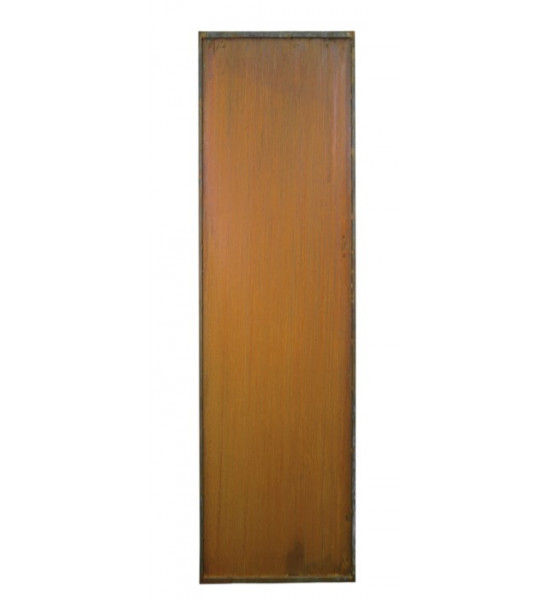 Sichtschutz Schmal bis 50 cm schmale 50 cm breite Metall Sichtschutzwand geschlossen - Höhe 200 cm 
Modern und zeitlos ist eine