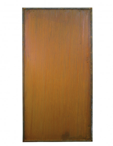 Sichtschutz 2m hoch - 200 cm Sichtschutzzaun Elemente Metall Sichtschutzwand geschlossen - Höhe 200 cm - Breite 100 cm Modern un