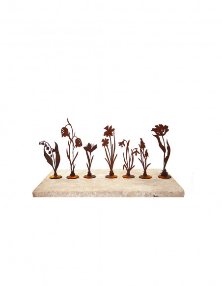 Start Maiglöckchen 16,5 cm hoch Frühlingsblüher DekoBlume - auf Platte 
Höhe 16,5 cm
Breite 9 cm
