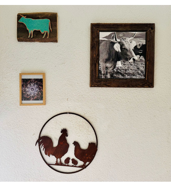 Deko Ring Geflügel Ø 40 cm