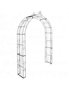 Rosenbogen Metall Rosenbogen spitz ADVANCE klein rost 140 cm 