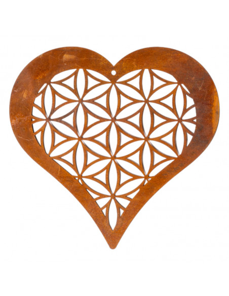 Deko Herz - Mandala -  zum Hängen - Ø 20 cm Deko Herz - Mandala -  zum Hängen - Ø 20 cm