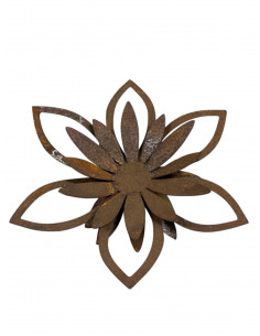 Blüte Claire Durchmesser 27 cm aus Edelrost