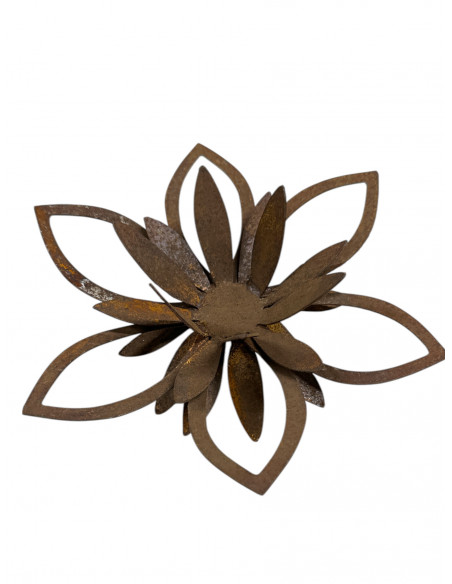 Blüte Claire Durchmesser 27 cm aus Edelrost