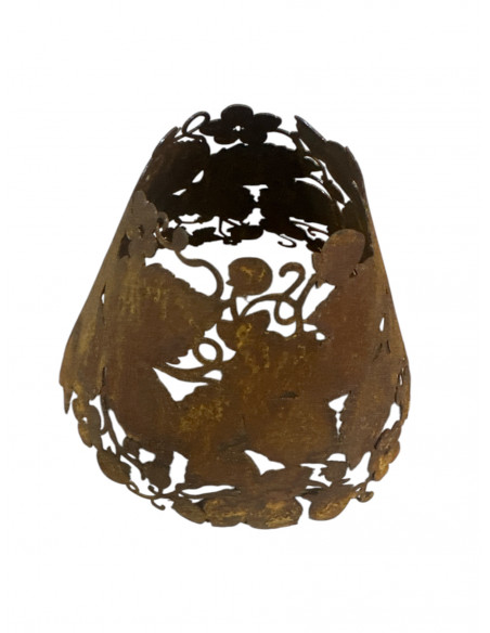 Start Weinglas Lampenschirm Erdbeere h ca. 13cm, d ca. 16cm Start Weinglas Lampenschirm Erdbeere h ca. 13cm, d ca. 16cm