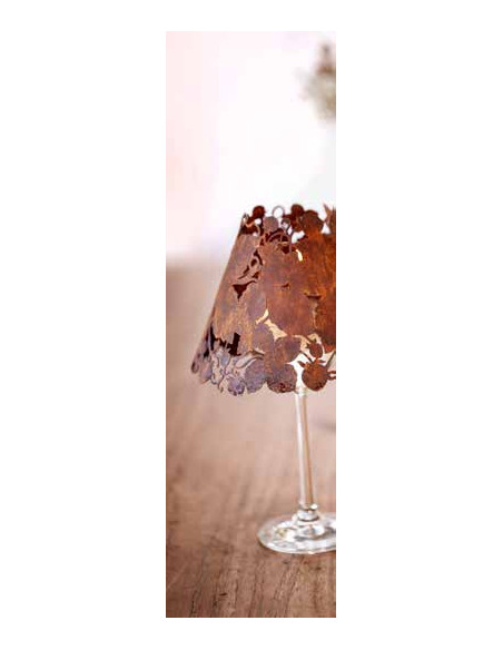 Weinglas Lampenschirm Weinglas Lampenschirm Erdbeere h ca. 13cm, d ca. 16cm Weinglas Lampenschirm Weinglas Lampenschirm Erdbeere h ca. 13cm, d ca. 16cm