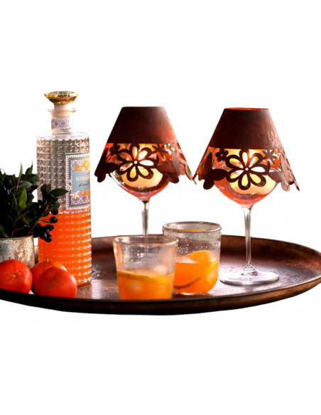 Weinglas Lampenschirm Weinglas Lampenschirm Hippie Blümchen und Schmetterlinge 
Zusammen mit Schwimmkerzen zauberst du einen fr Weinglas Lampenschirm Weinglas Lampenschirm Hippie Blümchen und Schmetterlinge 
Zusammen mit Schwimmkerzen zauberst du einen fr