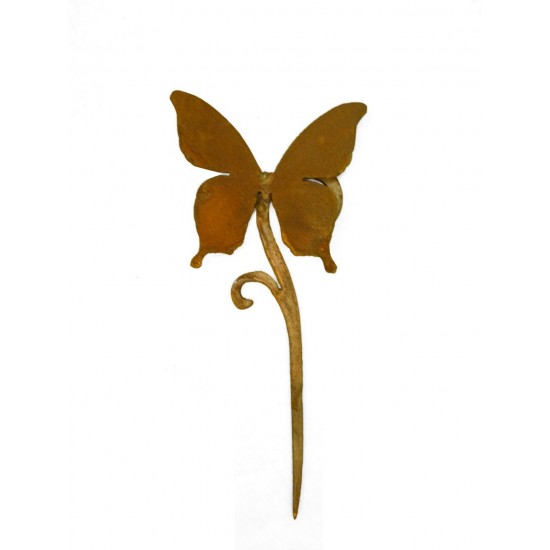 Papilio Schmetterling auf MiniCurl Stab 35 cm hoch